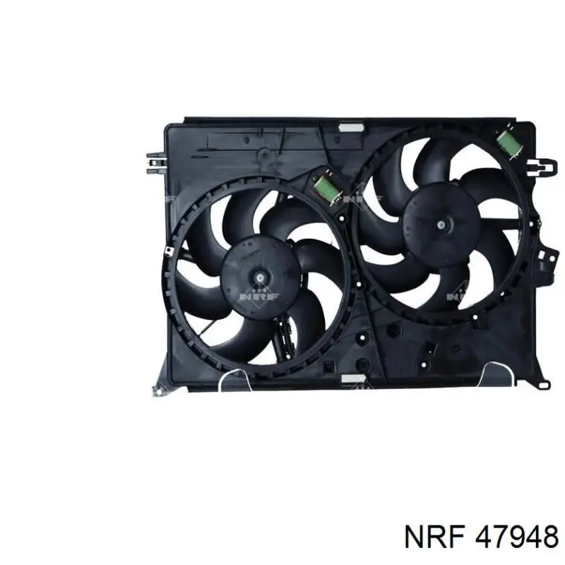 Диффузор радиатора охлаждения в сборе с мотором и крыльчаткой NRF 47948 цена, от 168.80 USD