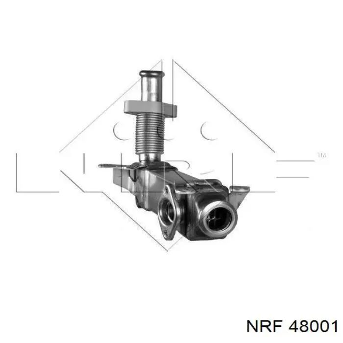 Радиатор системы EGR 630157 Hans Pries (Topran)