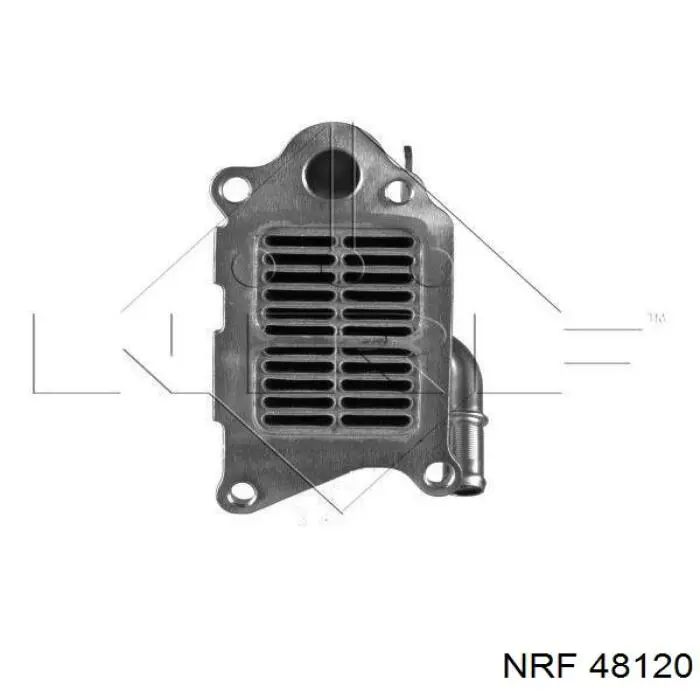 48120 NRF радиатор системы egr рециркуляции выхлопных газов