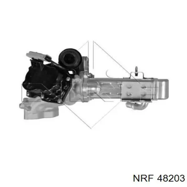 Радиатор системы EGR рециркуляции выхлопных газов NRF 48203