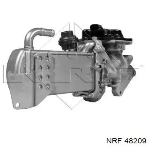 Радиатор системы EGR рециркуляции выхлопных газов NRF 48209 цена, от 244.24 USD