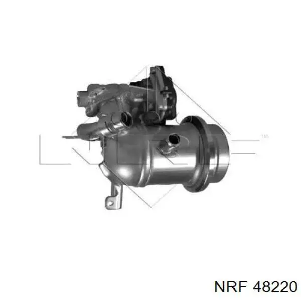 Радиатор системы рециркуляции ОГ NRF 48220