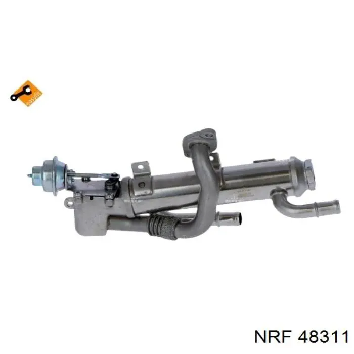 Радиатор системы EGR рециркуляции выхлопных газов на Audi A6 4F2