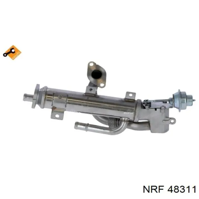 Enfriador EGR de recirculación de gases de escape 48311 NRF