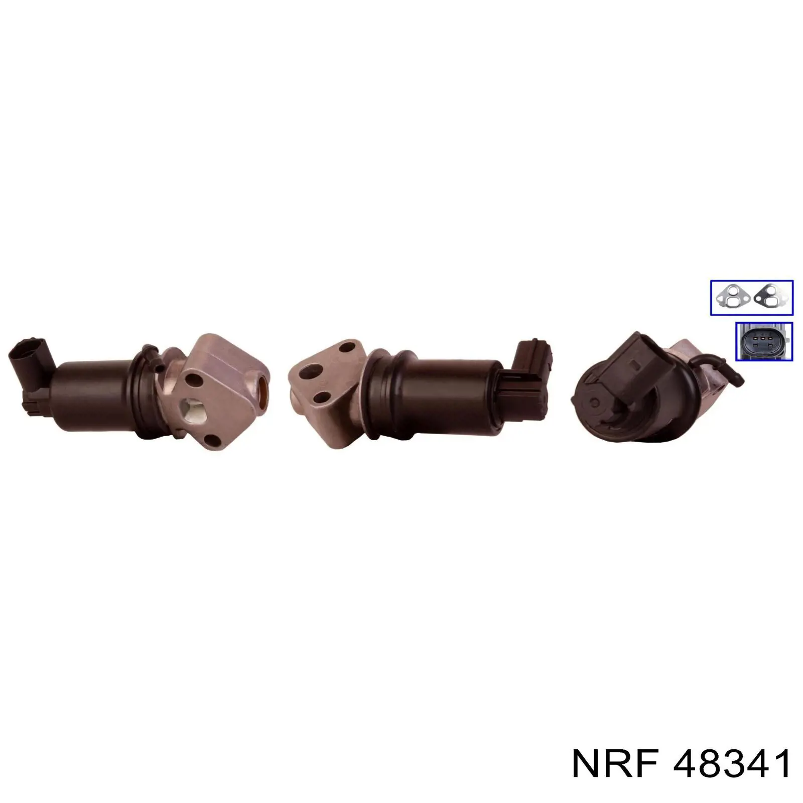 Приборы управления системы рециркуляции NRF 48341 цена, от 54.44 USD