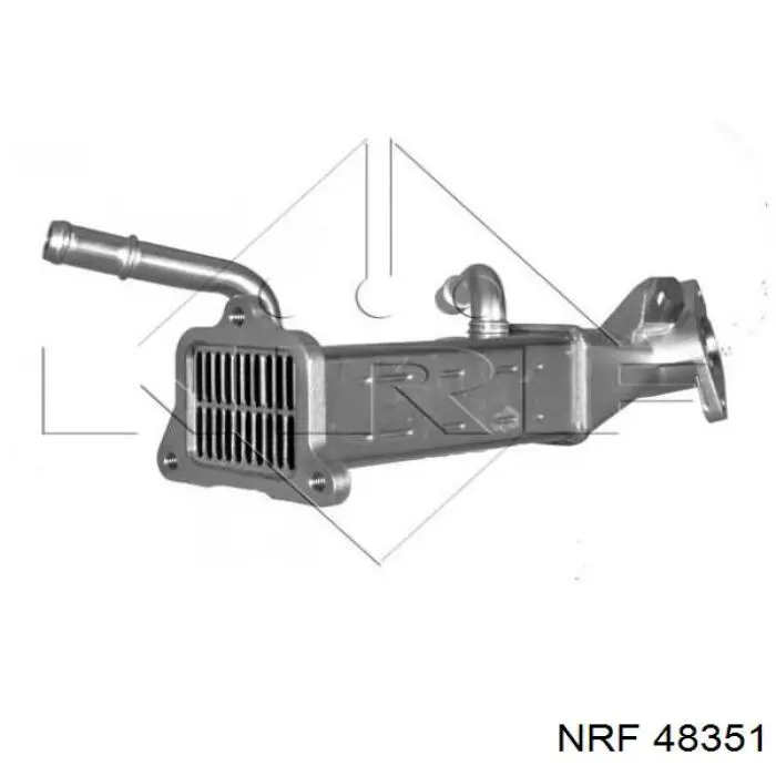 Радиатор системы EGR рециркуляции выхлопных газов NRF 48351