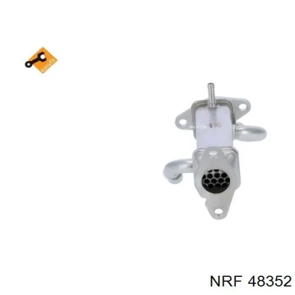 48352 NRF radiador do sistema egr de recirculação dos gases de escape