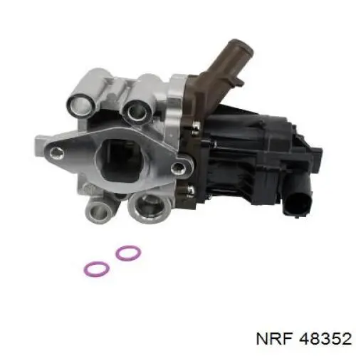 48352 NRF Радиатор системы EGR