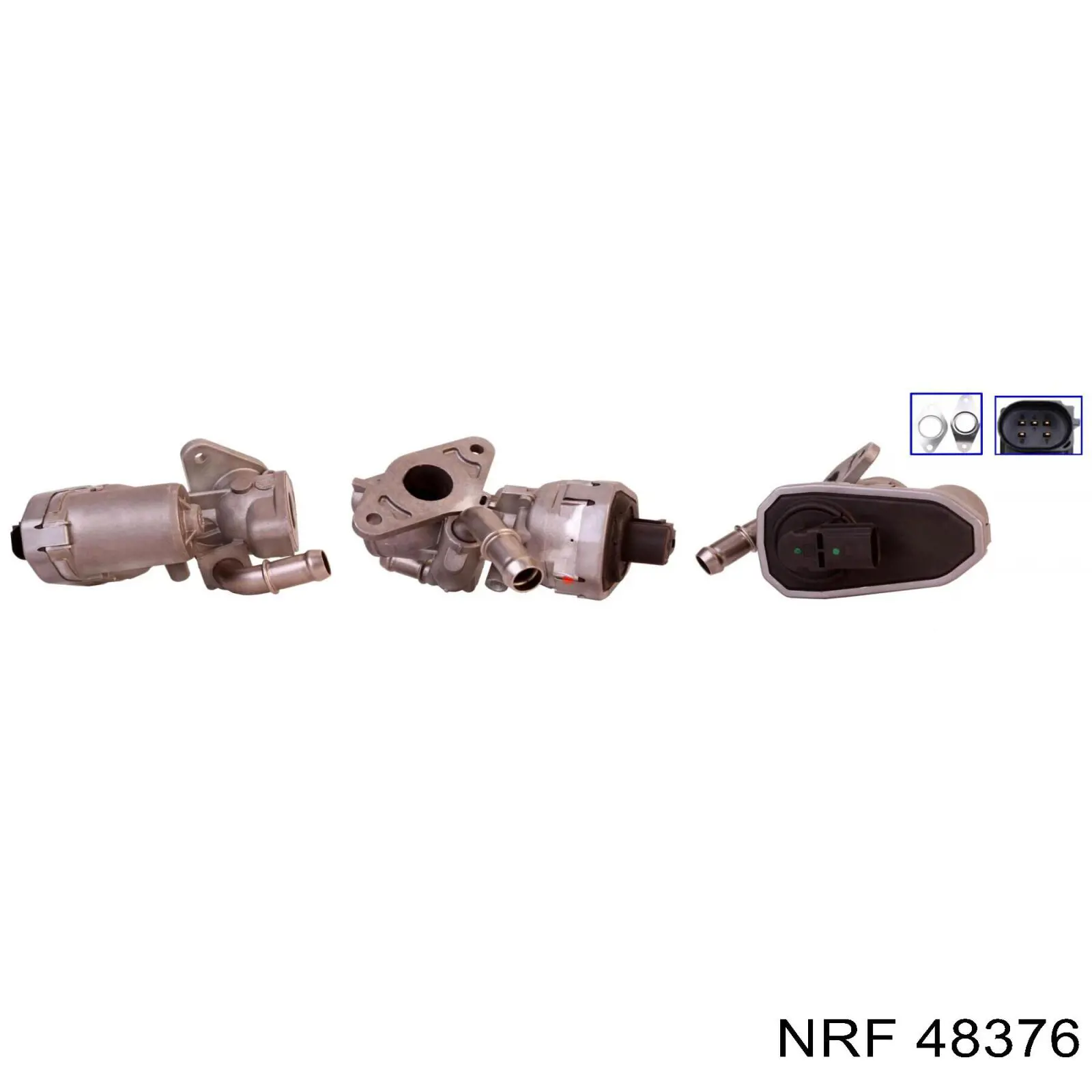 Клапан ЕГР 48376 NRF