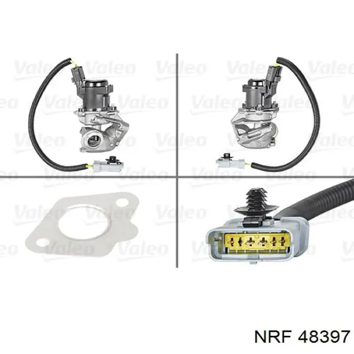 48397 NRF Клапан рециркуляции отработавших газов EGR
