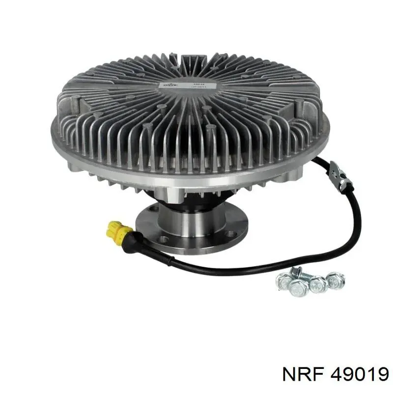 NRF 49019 NRF вискомуфта (вязкостная муфта вентилятора охлаждения)