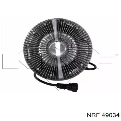 49034 NRF вискомуфта (вязкостная муфта вентилятора охлаждения)