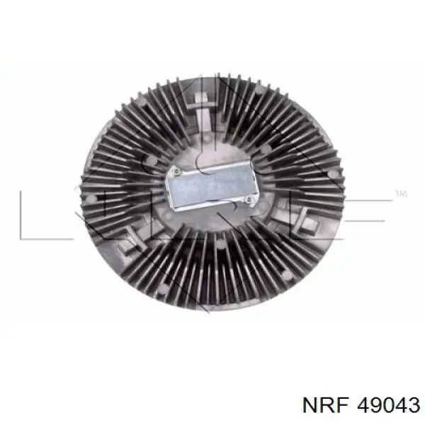 49043 NRF вискомуфта (вязкостная муфта вентилятора охлаждения)