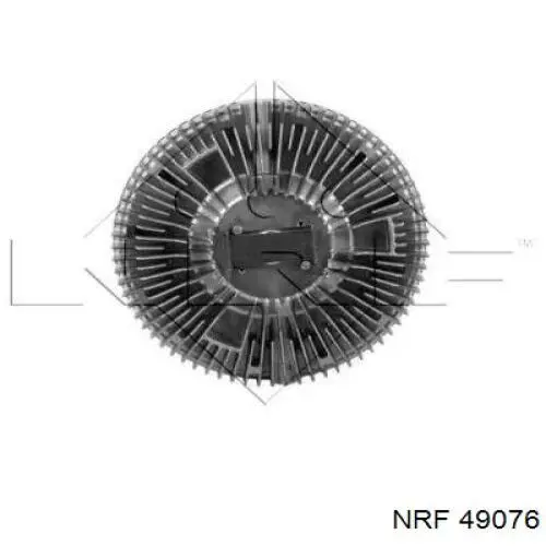 49076 NRF ventilador (roda de aletas do radiador de esfriamento)