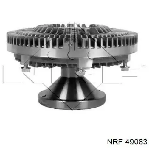 49083 NRF вискомуфта (вязкостная муфта вентилятора охлаждения)