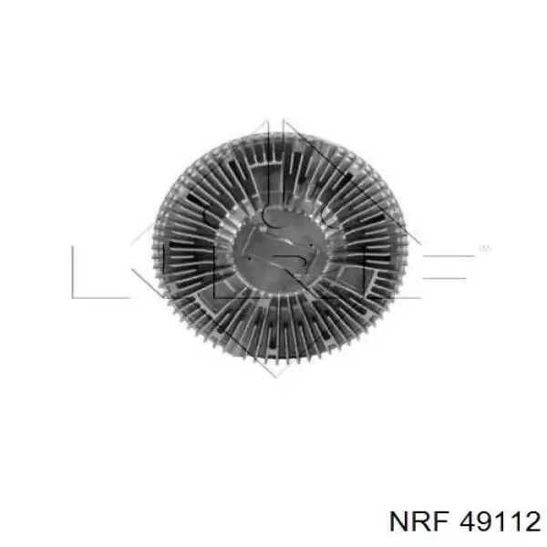 49112 NRF вискомуфта (вязкостная муфта вентилятора охлаждения)