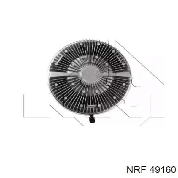 Embrague, ventilador del radiador 49160 NRF