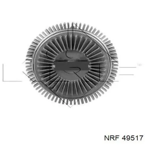 49517 NRF вискомуфта (вязкостная муфта вентилятора охлаждения)