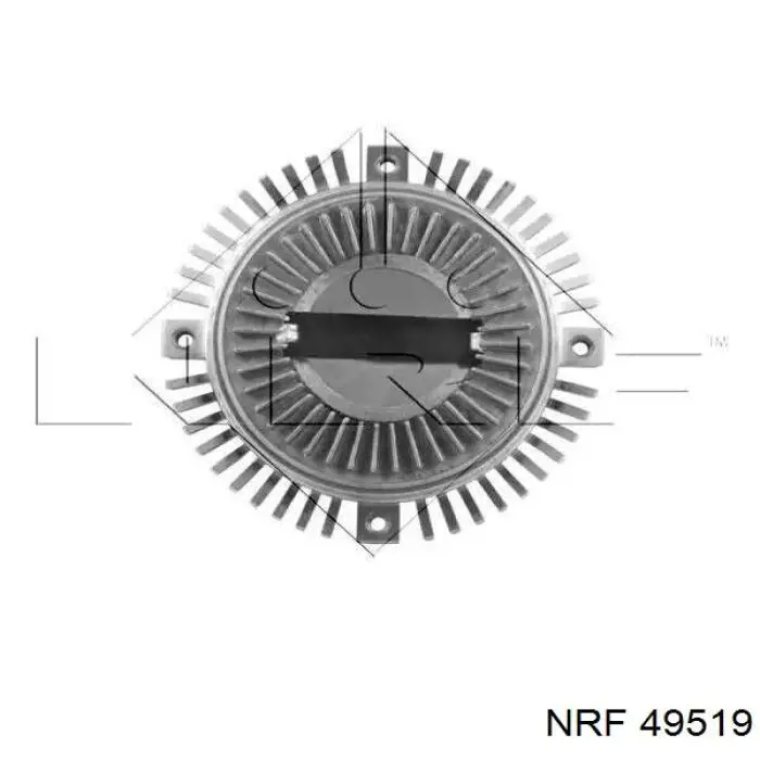 49519 NRF вискомуфта (вязкостная муфта вентилятора охлаждения)
