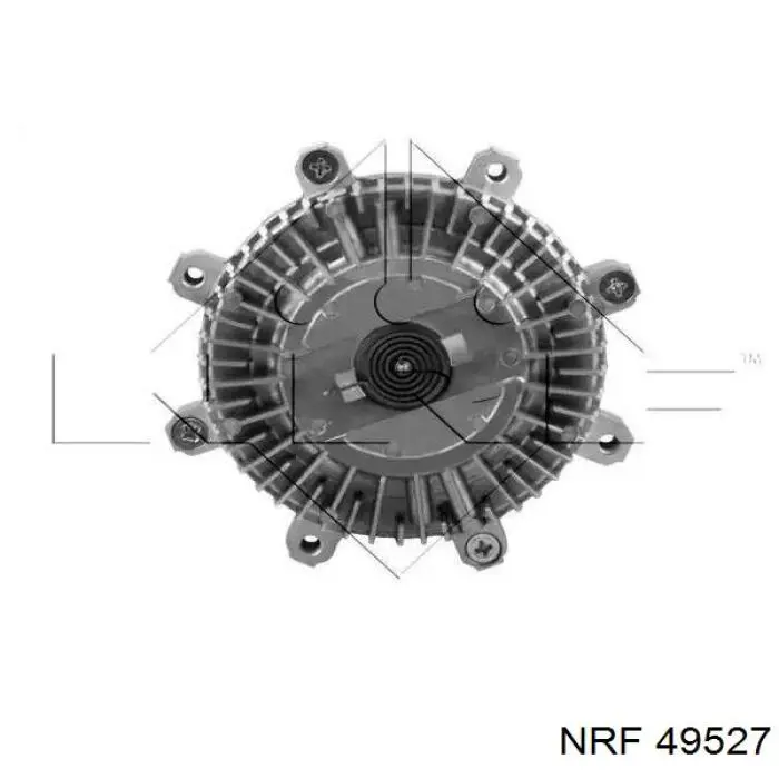 49527 NRF вискомуфта (вязкостная муфта вентилятора охлаждения)