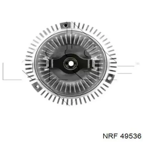 49536 NRF вискомуфта (вязкостная муфта вентилятора охлаждения)
