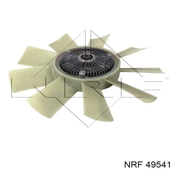 49541 NRF вискомуфта (вязкостная муфта вентилятора охлаждения)