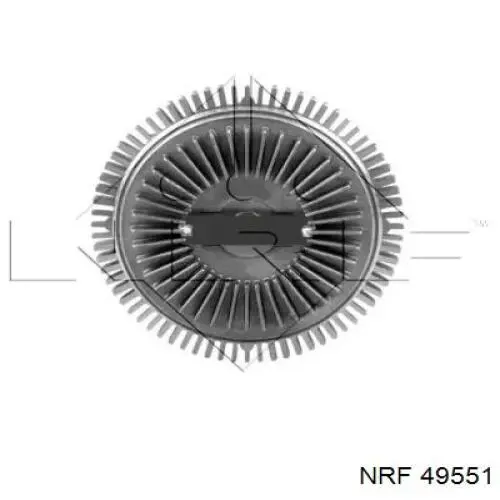 49551 NRF acoplamento viscoso de ventilador de esfriamento