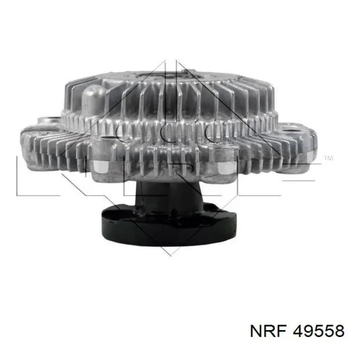 Вискомуфта вентилятора 49558 NRF
