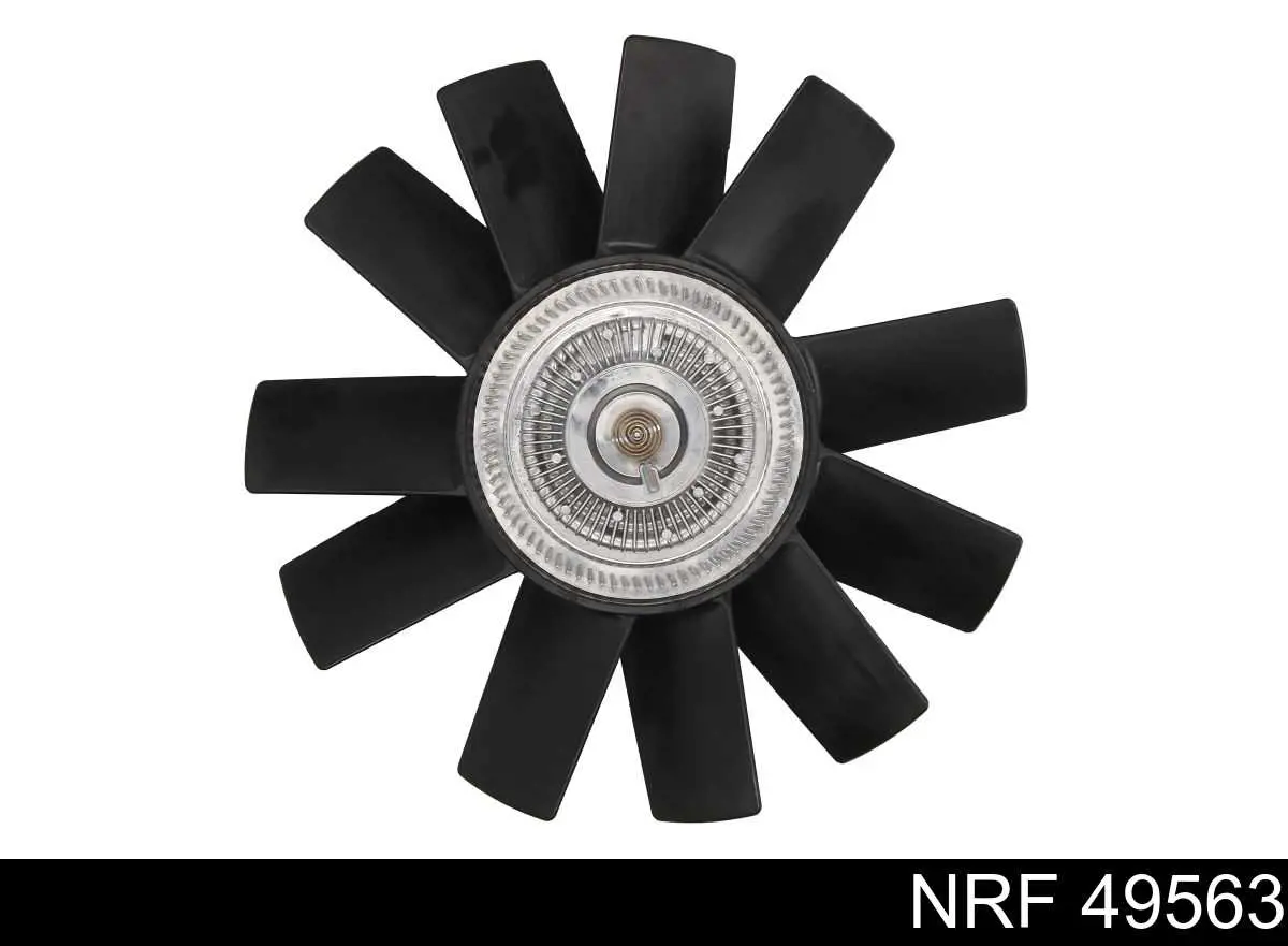 Вентилятор (крыльчатка) радиатора охлаждения NRF 49563