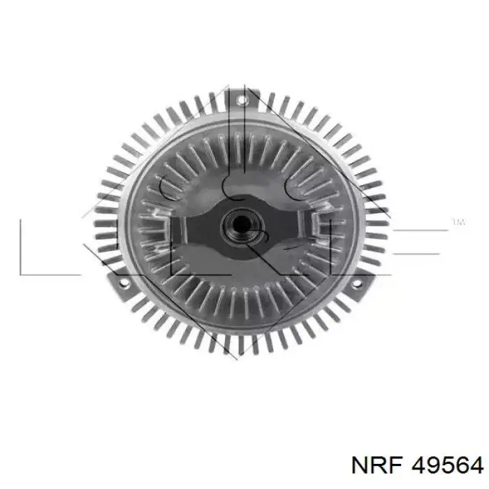 49564 NRF вискомуфта (вязкостная муфта вентилятора охлаждения)