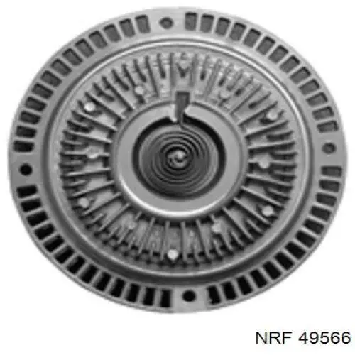 Embrague, ventilador del radiador 49566 NRF