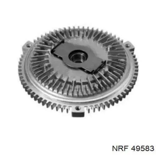 Вискомуфта вентилятора 49583 NRF