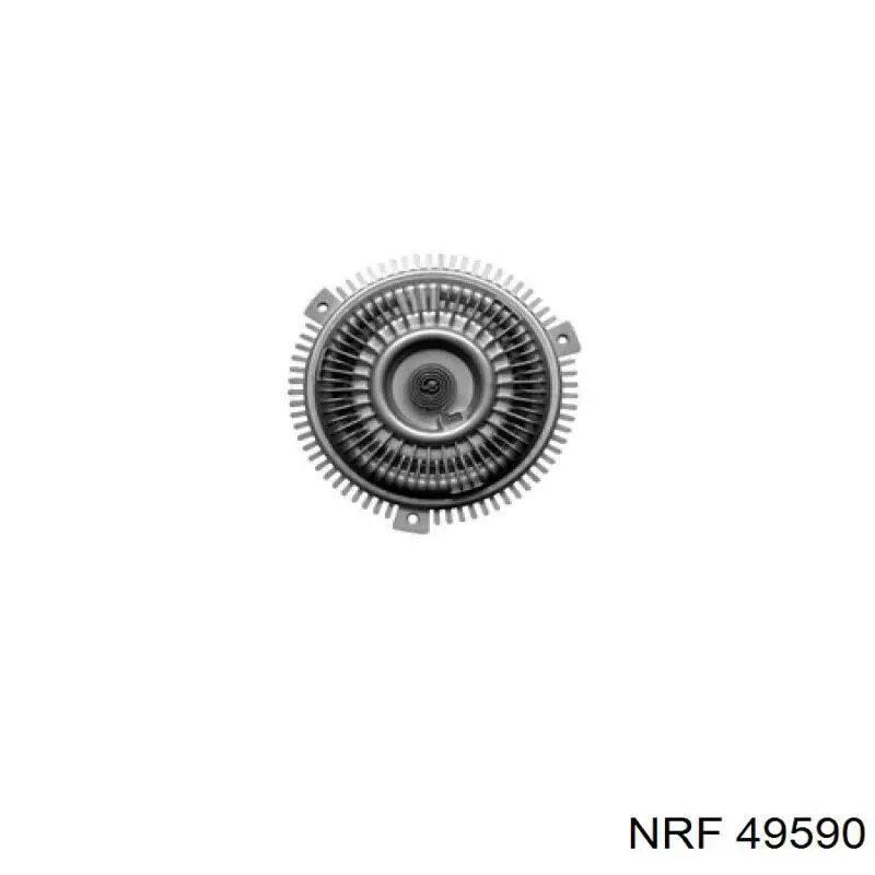 Embrague, ventilador del radiador 49590 NRF