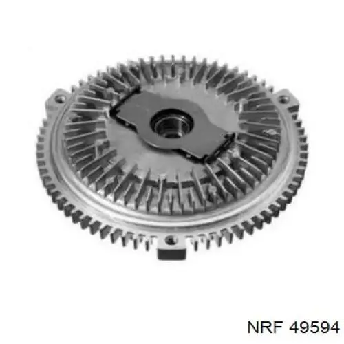 49594 NRF вискомуфта (вязкостная муфта вентилятора охлаждения)