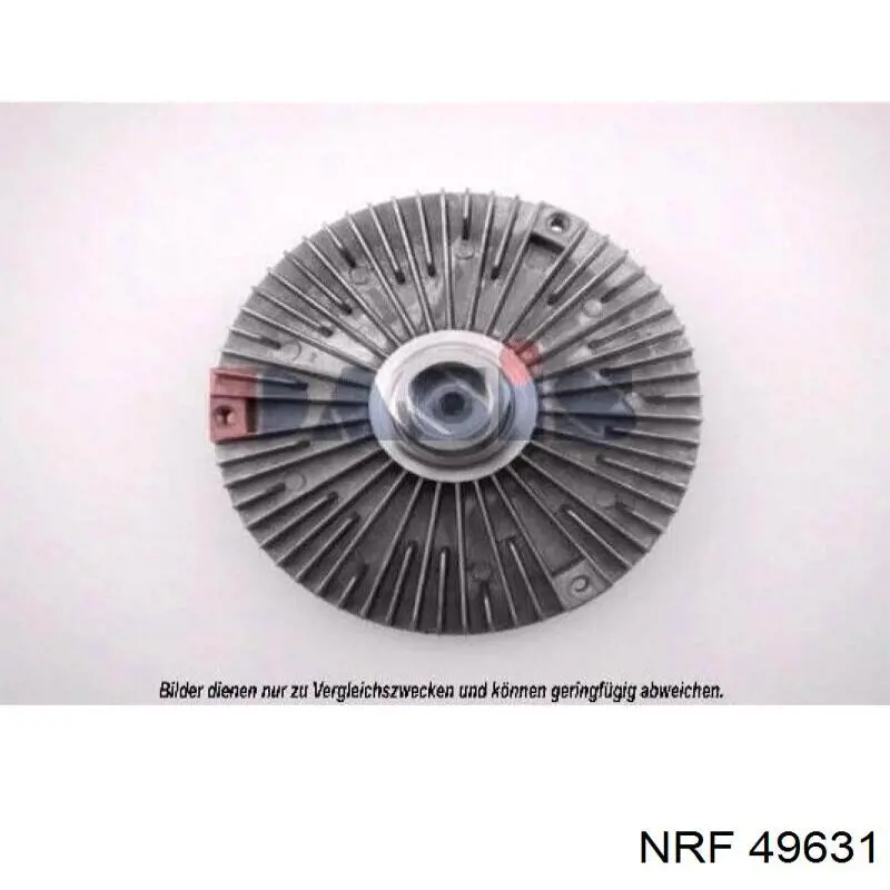 Вискомуфта вентилятора 49631 NRF
