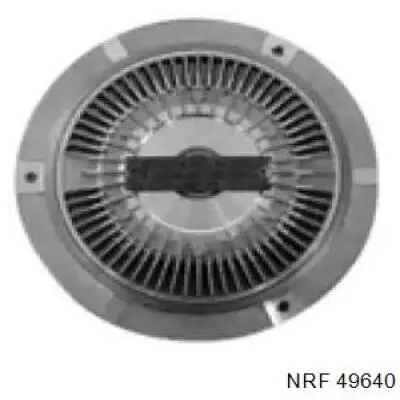 Embrague, ventilador del radiador 49640 NRF