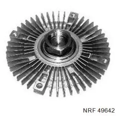 Embrague, ventilador del radiador 49642 NRF