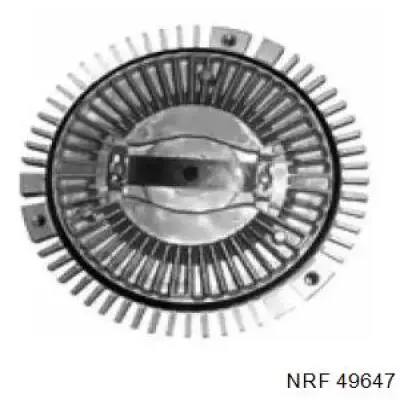 49647 NRF вискомуфта (вязкостная муфта вентилятора охлаждения)
