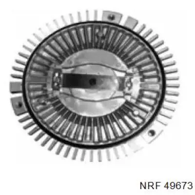 49673 NRF вискомуфта (вязкостная муфта вентилятора охлаждения)