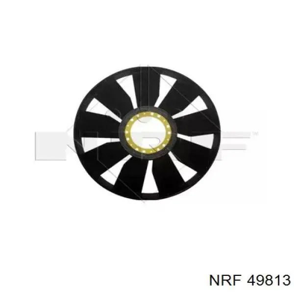 Вентилятор/крильчатка радіатора охолодження 49813 NRF