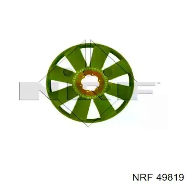 Вентилятор (крыльчатка) радиатора охлаждения NRF 49819