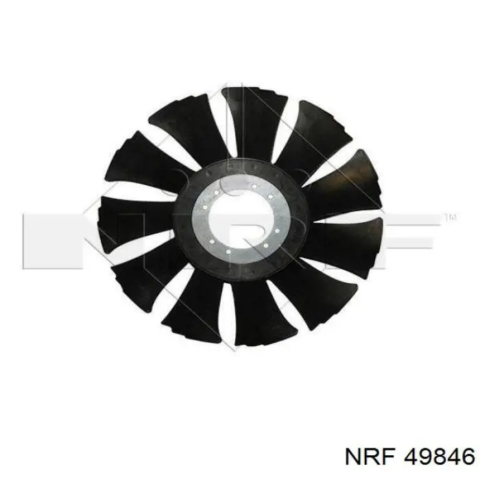 Вентилятор (крыльчатка) радиатора охлаждения NRF 49846