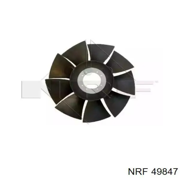 Rodete ventilador, refrigeración de motor 49847 NRF