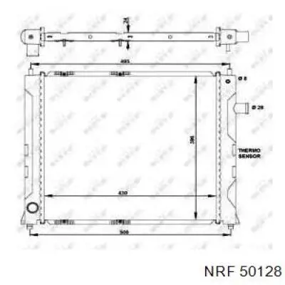 50128 NRF радиатор