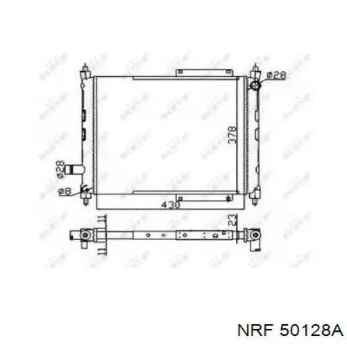 50128A NRF радиатор