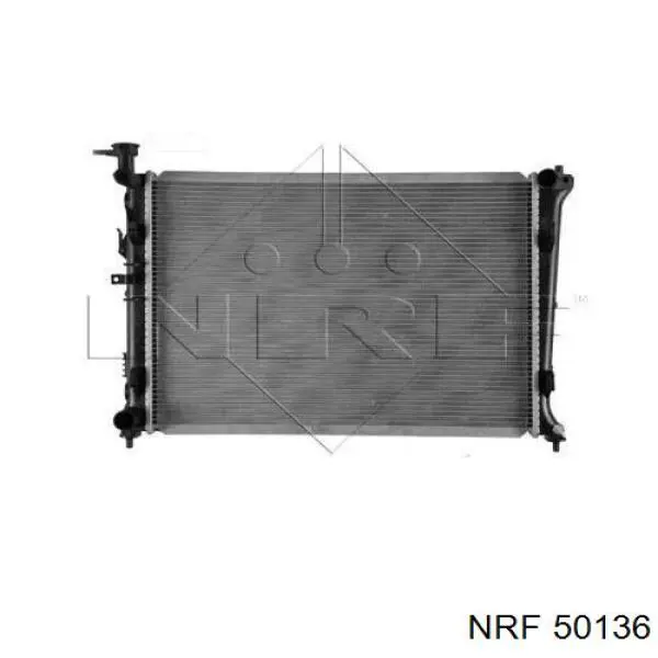 Radiador refrigeración del motor 50136 NRF