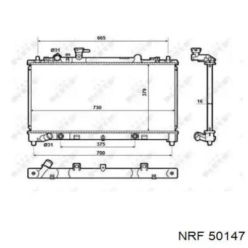 FP 44 A1388-X FPS радиатор