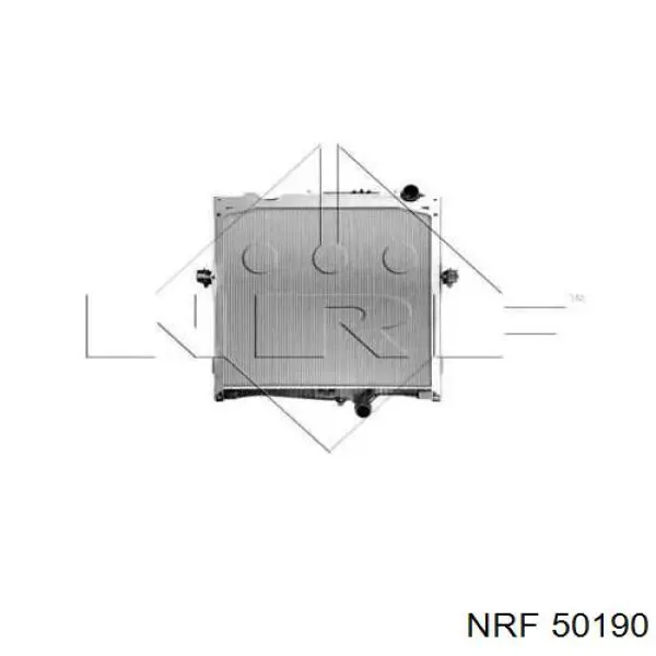 Радиатор 50190 NRF