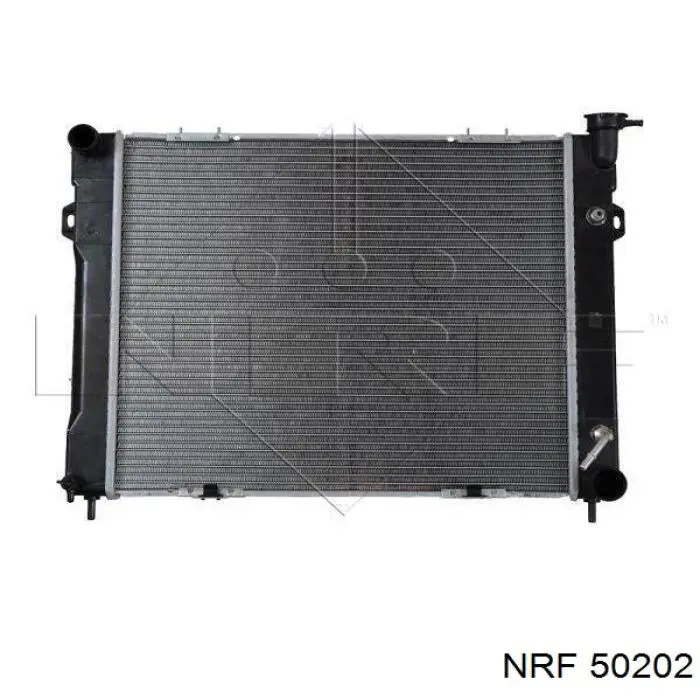 Radiador refrigeración del motor 50202 NRF