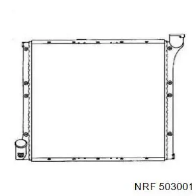 Купить 503001 NRF Радиатор водяной
